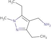 (3,5-Diethyl-1-methyl-1H-pyrazol-4-yl)methanamine