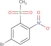 4-Bromo-2-methanesulfonyl-1-nitrobenzene