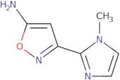 3-(1-Methyl-1H-imidazol-2-yl)-1,2-oxazol-5-amine