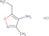 5-Ethyl-3-methyl-1,2-oxazol-4-amine hydrochloride