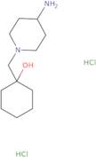 1-[(4-Aminopiperidin-1-yl)methyl]cyclohexan-1-ol dihydrochloride