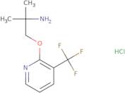 2-(2-Amino-2-methylpropoxy)-3-(trifluoromethyl)pyridine hydrochloride