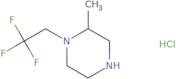 2-Methyl-1-(2,2,2-trifluoroethyl)piperazine hydrochloride