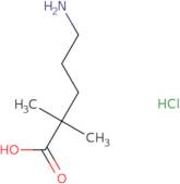 5-Amino-2,2-dimethylpentanoic acid hydrochloride