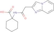 1-(2-{Imidazo[1,2-a]pyridin-2-yl}acetamido)cyclohexane-1-carboxylic acid