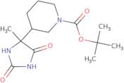 tert-Butyl 3-(4-methyl-2,5-dioxoimidazolidin-4-yl)piperidine-1-carboxylate