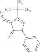 3-tert-Butyl-4-(chloromethylidene)-1-phenyl-4,5-dihydro-1H-pyrazol-5-one