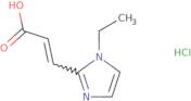 (2E)-3-(1-Ethyl-1H-imidazol-2-yl)prop-2-enoic acid hydrochloride