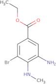 Ethyl 3-amino-5-bromo-4-(methylamino)benzoate