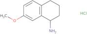 (1R)-7-Methoxy-1,2,3,4-tetrahydronaphthalen-1-amine hydrochloride