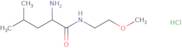 (2S)-2-Amino-N-(2-methoxyethyl)-4-methylpentanamide hydrochloride