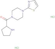1-[(2S)-Pyrrolidine-2-carbonyl]-4-(1,3-thiazol-2-yl)piperazine dihydrochloride