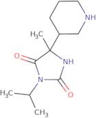 5-Methyl-5-piperidin-3-yl-3-propan-2-ylimidazolidine-2,4-dione