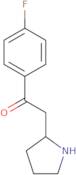 1-(4-Fluorophenyl)-2-(pyrrolidin-2-yl)ethan-1-one