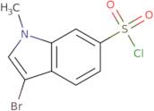 3-Bromo-1-methyl-1H-indole-6-sulfonyl chloride