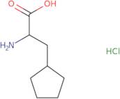 2-Amino-3-cyclopentylpropanoic acid hydrochloride