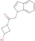 1-(3-Hydroxyazetidin-1-yl)-2-(1H-indol-1-yl)ethan-1-one