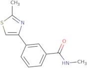 N-Methyl-3-(2-methyl-1,3-thiazol-4-yl)benzamide