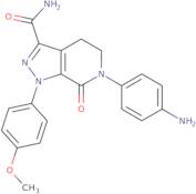 6-(4-Aminophenyl)-1-(4-methoxyphenyl)-7-oxo-4,5,6,7-tetrahydro-1H-pyrazolo[3,4-c]pyridine-3-carboxamide