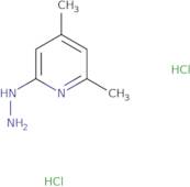 2-Hydrazinyl-4,6-dimethylpyridine dihydrochloride