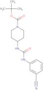 tert-Butyl 4-[3-(3-cyanophenyl)ureido]piperidine-1-carboxylate