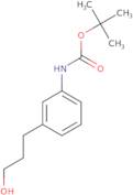 tert-Butyl N-[3-(3-hydroxypropyl)phenyl]carbamate