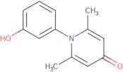 1-(3-Hydroxyphenyl)-2,6-dimethylpyridin-4(1H)-one