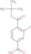 4-[(tert-Butoxy)carbonyl]-3-fluorobenzoic acid