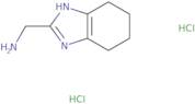 (4,5,6,7-Tetrahydro-1H-1,3-benzodiazol-2-yl)methanamine dihydrochloride