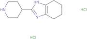 2-(Piperidin-4-yl)-4,5,6,7-tetrahydro-1H-1,3-benzodiazole dihydrochloride