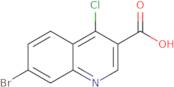 7-Bromo-4-chloro-3-quinolinecarboxylic acid