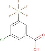 3-Chloro-5-(pentafluorosulfur)benzoic acid