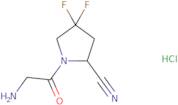 (S)-1-(2-Aminoacetyl)-4,4-difluoropyrrolidine-2-carbonitrile hydrochloride