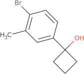 1-(4-Bromo-3-methylphenyl)cyclobutanol