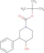 Trans-tert-butyl 4-hydroxy-3-phenylpiperidine-1-carboxylate