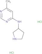 6-Methyl-N-[(3S)-pyrrolidin-3-yl]pyrimidin-4-amine dihydrochloride