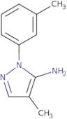 4-Methyl-1-(3-methylphenyl)-1H-pyrazol-5-amine