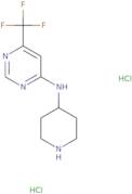 N-(Piperidin-4-yl)-6-(trifluoromethyl)pyrimidin-4-amine dihydrochloride