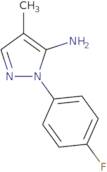 1-(4-Fluorophenyl)-4-methyl-1H-pyrazol-5-amine