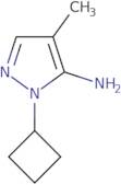 1-Cyclobutyl-4-methyl-1H-pyrazol-5-amine