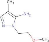 1-(2-Methoxyethyl)-4-methyl-1H-pyrazol-5-amine