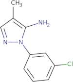 1-(3-Chlorophenyl)-4-methyl-1H-pyrazol-5-amine