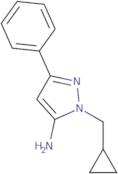 1-(Cyclopropylmethyl)-3-phenyl-1H-pyrazol-5-amine