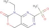 1-Ethyl-7-methylsulfonyl-4H-pyrimido[4,5-d][1,3]oxazin-2-one