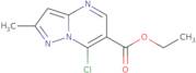 Ethyl 7-chloro-2-methylpyrazolo[1,5-a]pyrimidine-6-carboxylate