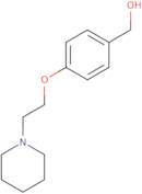 4-[2-(1-Piperidinyl)ethoxy]-benzenemethanol