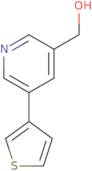 [5-(Thiophen-3-yl)pyridin-3-yl]methanol
