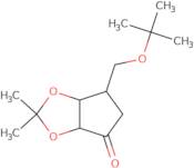 2,2-Dimethyl-6-[(2-methylpropan-2-yl)oxymethyl]-3a,5,6,6a-tetrahydrocyclopenta[D][1,3]dioxol-4-one