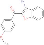 (3-Amino-1-benzofuran-2-yl)(4-methoxyphenyl)methanone