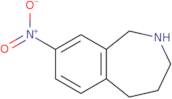 8-Nitro-2,3,4,5-tetrahydro-1H-benzo[c]azepine HCl